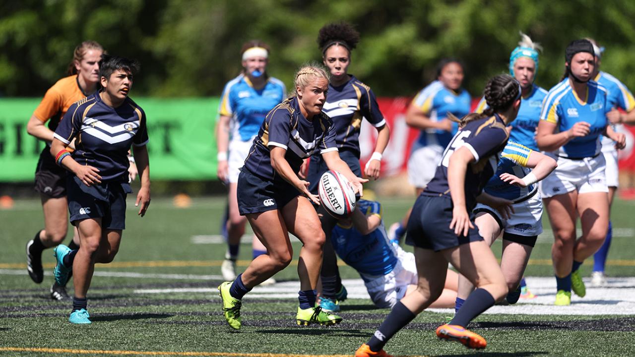 Rugby match.