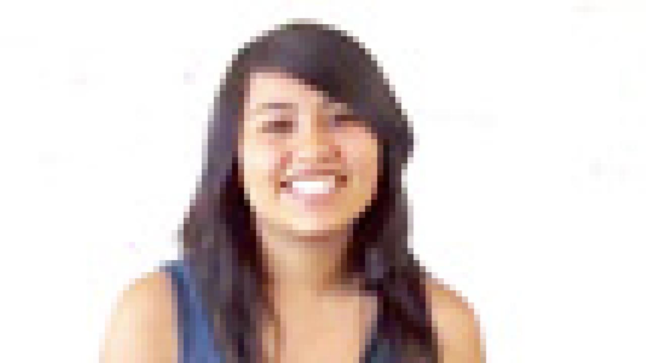 Smiling young woman