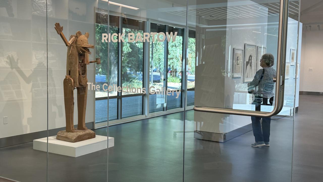 Installation view at Gorman Museum 