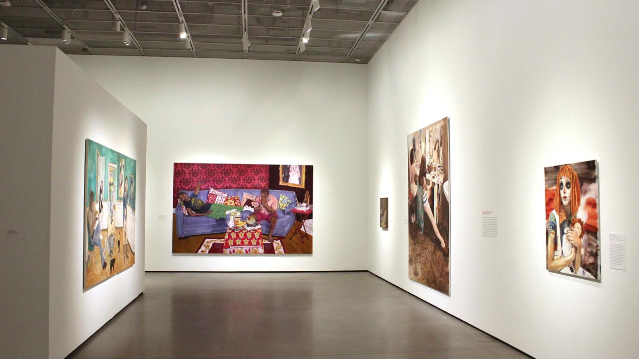Gallery view showing various texts