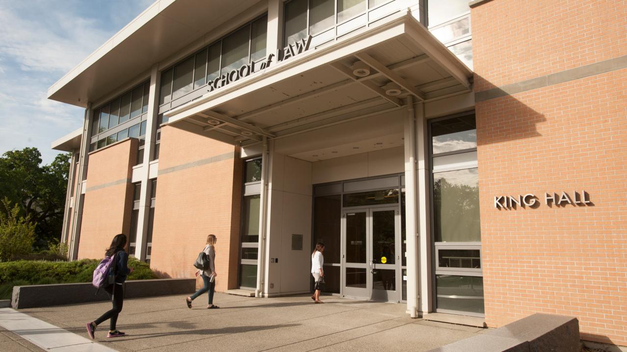 UC Davis School of Law, King Hall, exterior