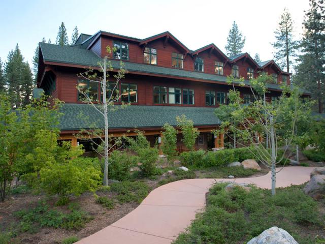 exterior view of the UC Davis Tahoe Environmental Research Center