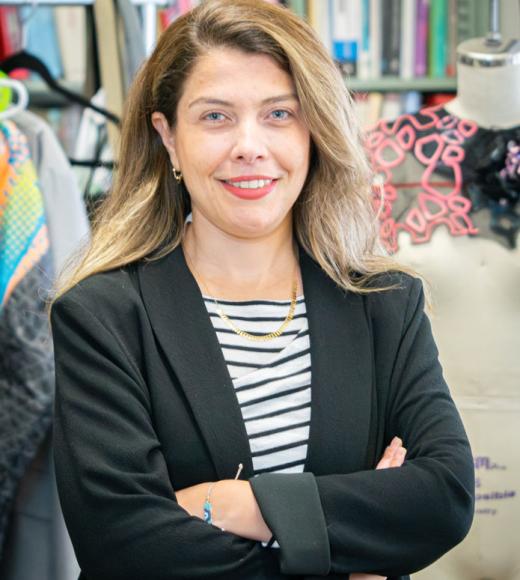 headshot of woman with jacket on