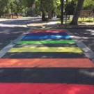 Davis Pride Crosswalk