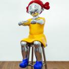 Jackson's girl statue