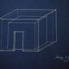 Blueprint of cube