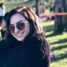 A freshman finds joy in an undeclared major. UC Davis freshman Leah Kalish poses at Dolores Park.