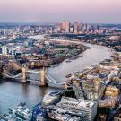 A bird's eye view of London