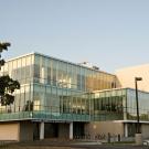 An exterior photo of the Student Health and Wellness Center