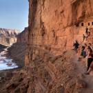 students in Grand Canyon