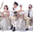 The cast of A Midsummer Night's Dream: John Greer, Alison Sundstrom, Zibell, Avila Reese, Matthew Dunivan and Allison Minick.