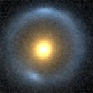 Image of concentric circles yellow/white in the middle