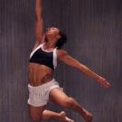 Sideshow Physical Theatre&rsquo;s Victoria Terrell-Carazo, a performer in COLLAPSE  (suddenly falling down)