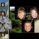 Image showing a study participant's eye movement in UC Davis study.