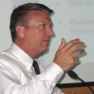 Gary Schlimgen, director of Retirement Programs Policy in the UC Office of the President, addresses the Nov. 9 forum on the Davis campus.