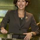Chancellor Linda Katehi, pictured at a campus forum in December 2009