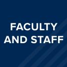 "Faculty and Staff" index card