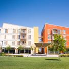 Apartment buildings at West Village