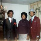 Gary S. May with his mother and father.