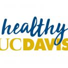 "Healthy UC Davis" script logo
