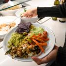 A plate of food at Latitude.