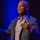 LeVar Burton on stage.