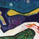 Graphic: Detail from art from The Odyssey of a Manchurian (1996).