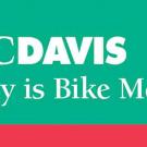 Logo: UC Davis May is Bike Month 2017