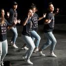 Dancers with the group MK Modern.