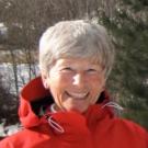 Patricia Ann Kearney in winter jacket, in snowy environment