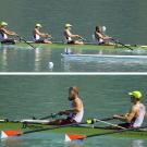 Photo: Seth Weil in U.S. men's-4 team competition