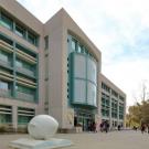 Front of Shields Library