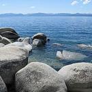 Photo: Lake Tahoe rocky shoreline