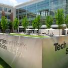 Georgia Institute of Technology-Technology Square signs