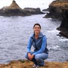 Photo: Tessa Hill at the beach