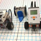 Three small robots