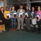 The 2016 CAMPOS scholars pose for a group photo.