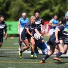 Rugby match.