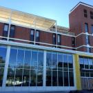 The north facade of the Memorial Union.