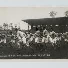 Play during the gold medal rugby match at the 1924 Olympics