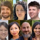 Combined mugshots of 11 people on two rows