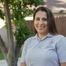 Karla Cuadros wears a California Families Project T-shirt