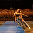 Dancers on a stage at UC Davis