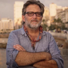 Keith Watenpaugh standing with his arms crossed in Beirut