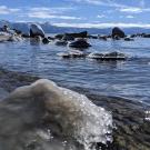 Lake Tahoe in winter