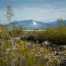 Solar Panels in the middle of Mojave Desert