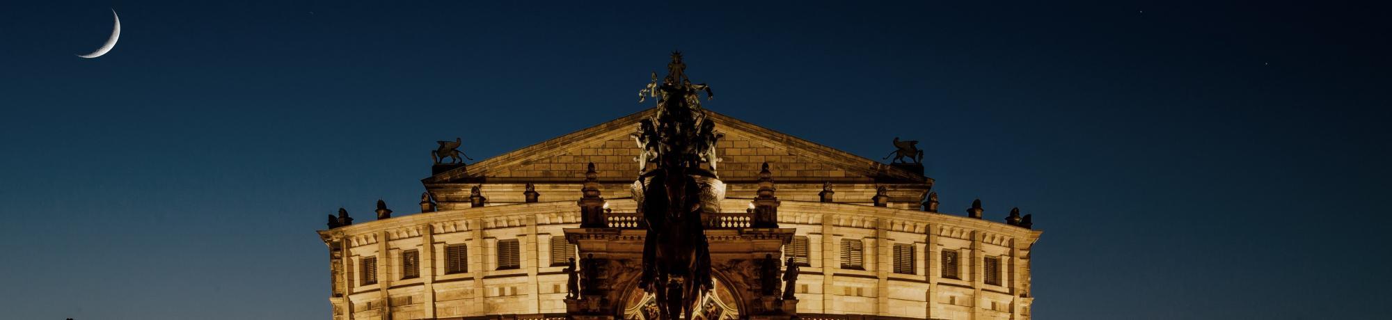 Semperoper Dresden in Germany