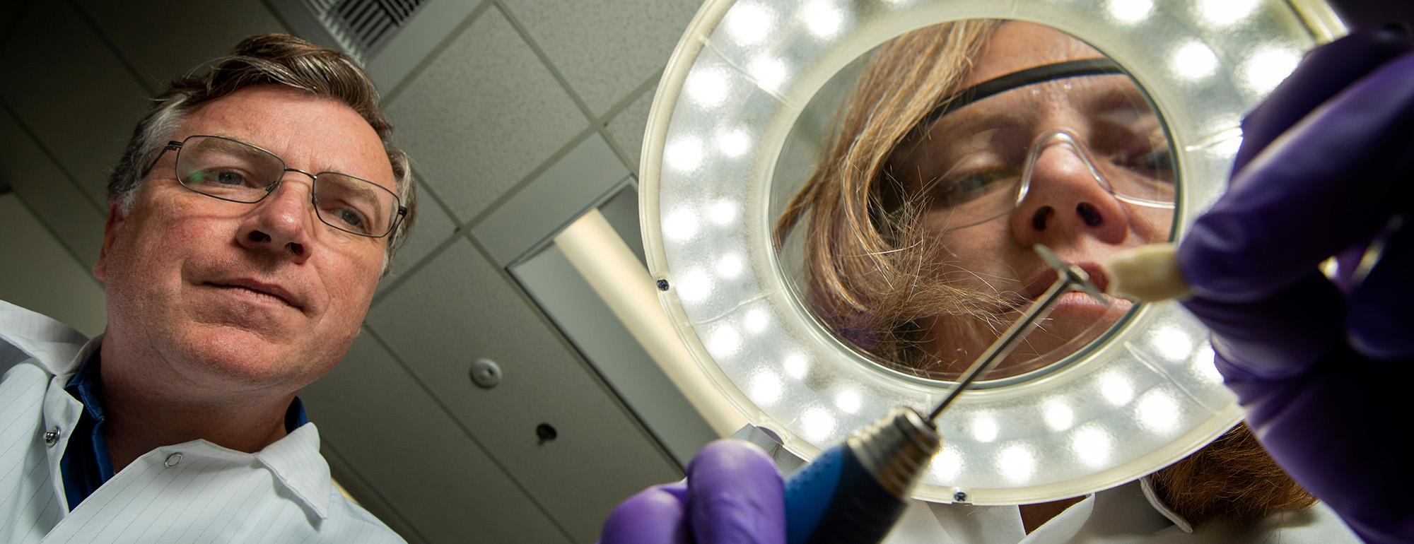 experts research at uc davis laboratory 