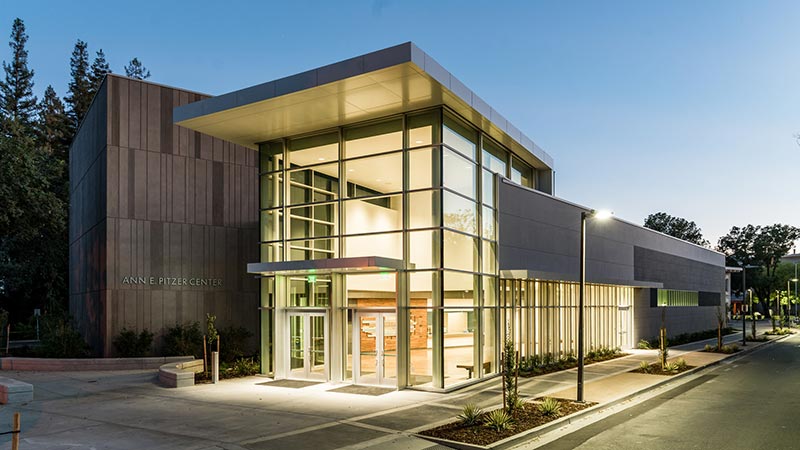 Ann E. Pitzer Center Entrance