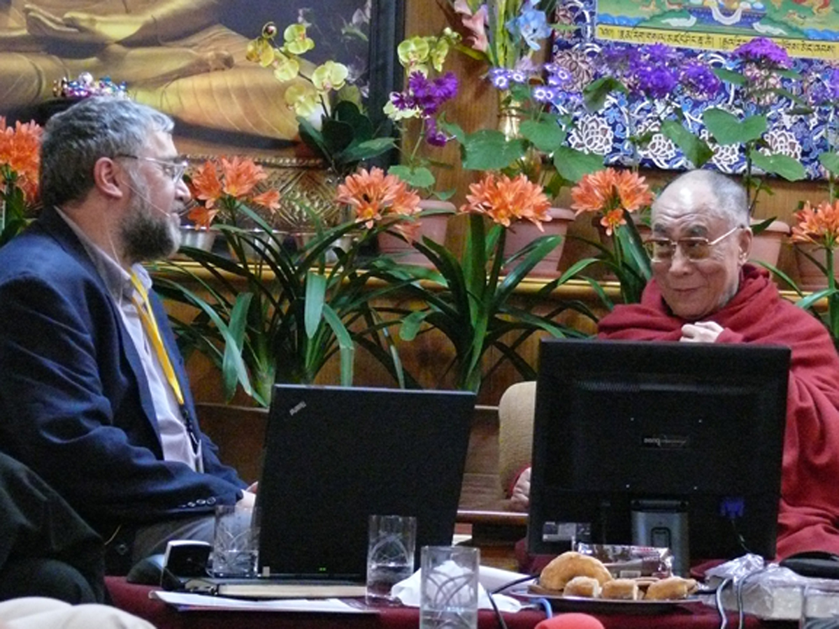 Cliff Saron and the Dalai Lama